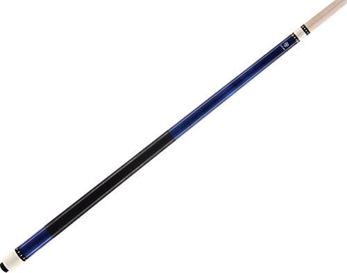 McDermott Lucky Cue L7 Pool Cue, 19OZ, Blue, Irish Linen Handle