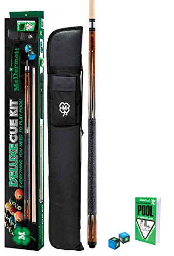 McDermott Deluxe Pool Cue Kit 3_piece Set