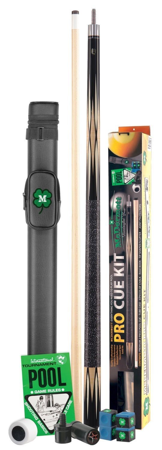 McDermott Pro Pool Cue Kit with Free Case